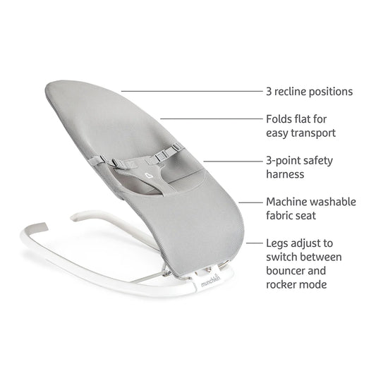 Munchkin Spring 2-in-1 Bouncer & Rocker