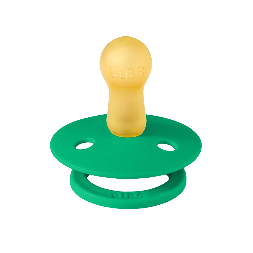 BIBS Pacifier Colour 2 Pack Latex Matcha Cactus