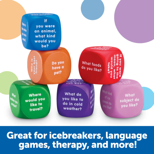 Learning Resources Conversation Cubes