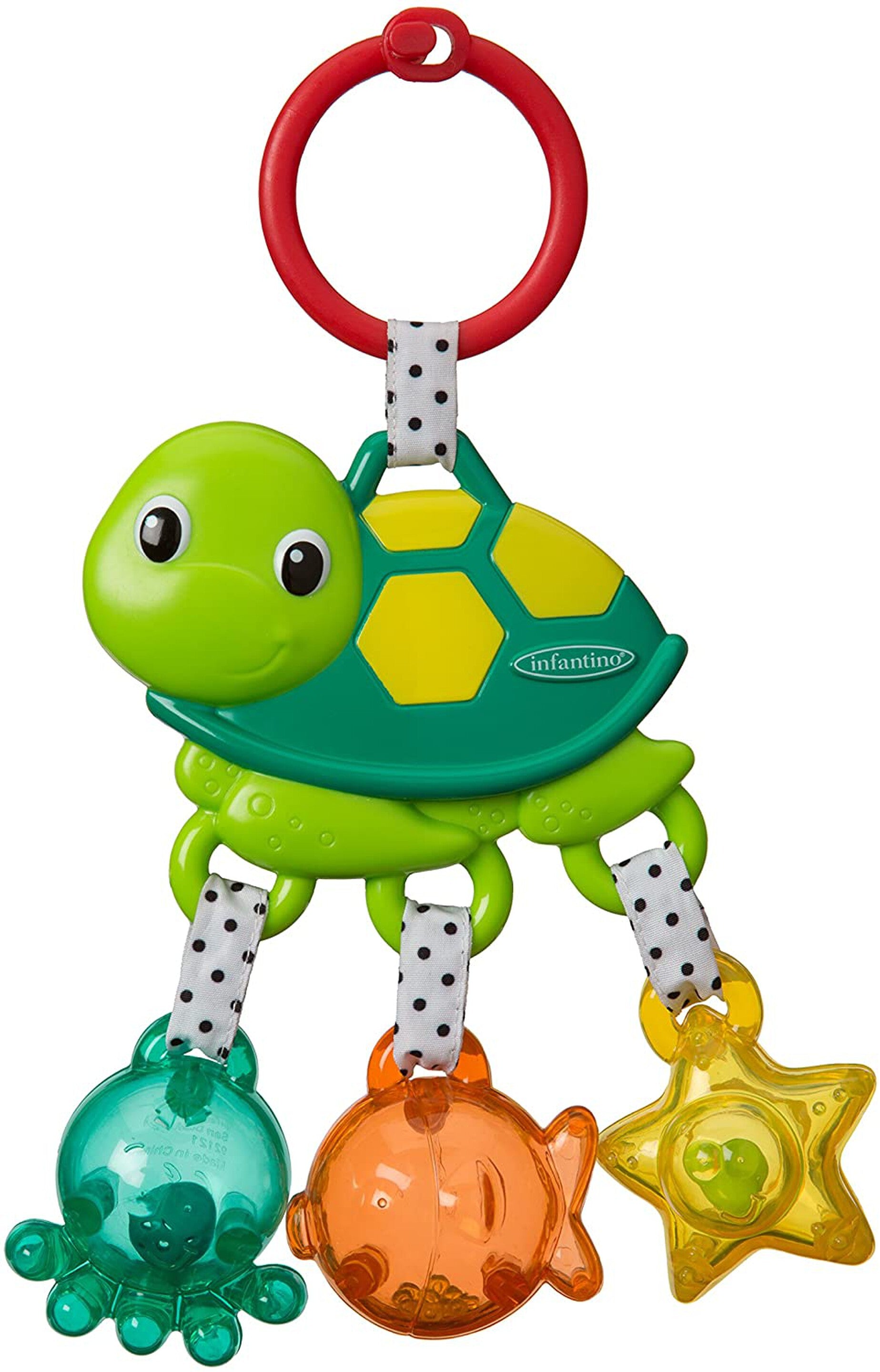 Infantino Jingle Sea Charms Turtle (Green)| 0M+