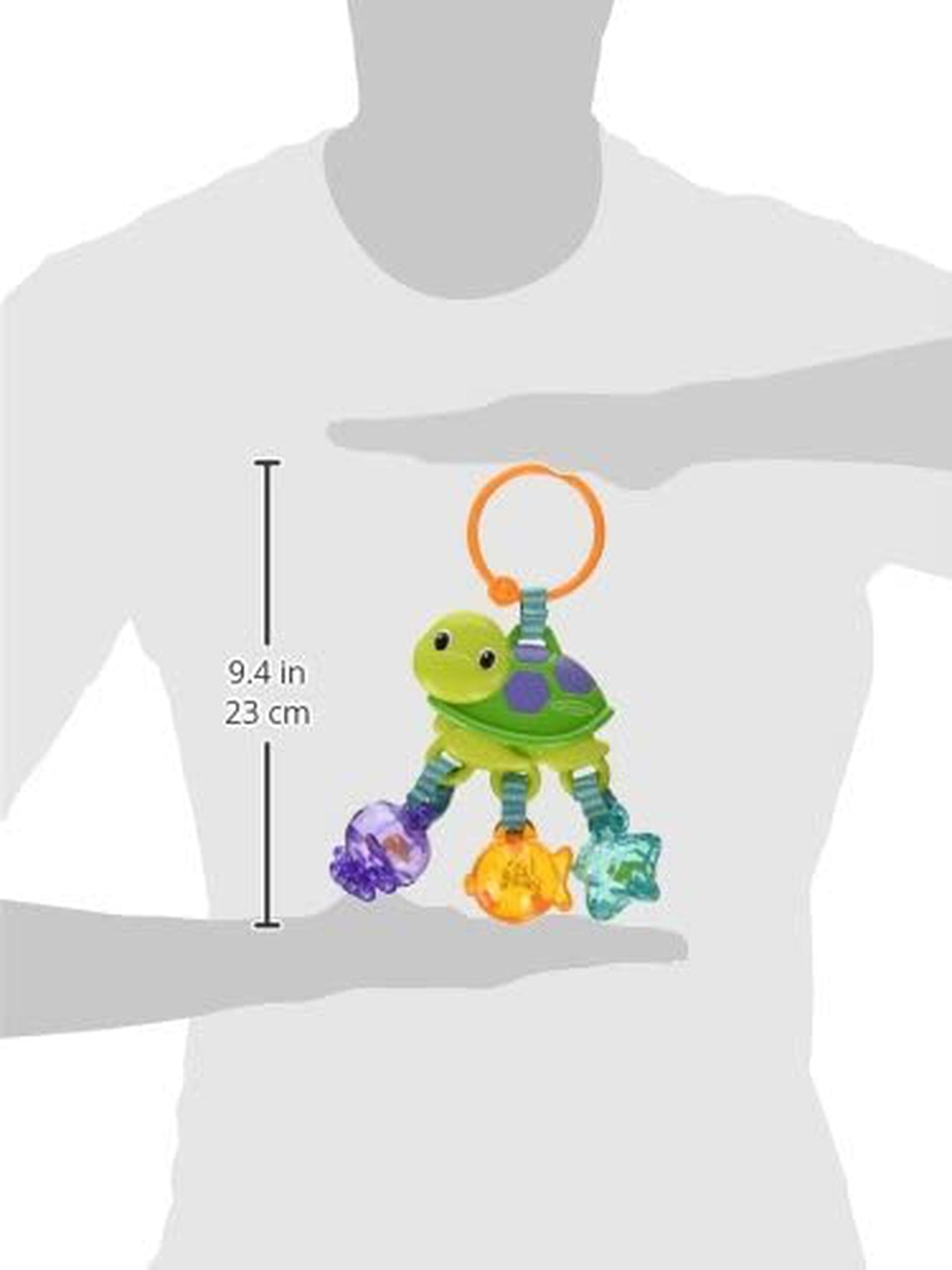 Infantino Jingle Sea Charms Turtle (Green)| 0M+