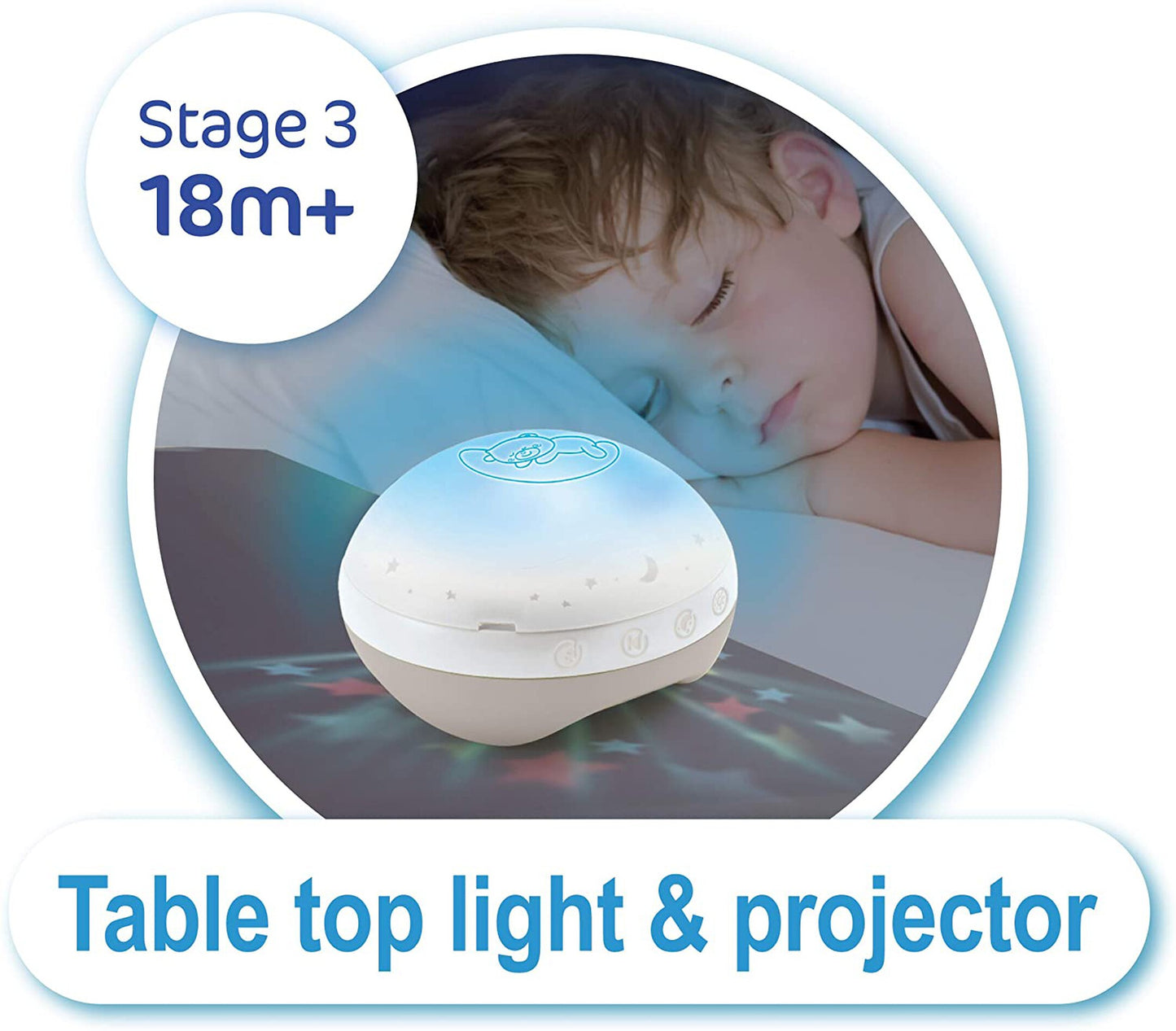 Infantino 3 In 1 Projector Musical Mobile Ecru | 0M+