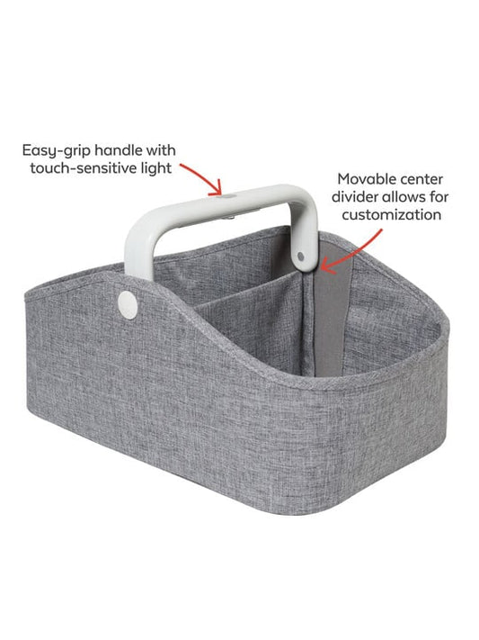 Skip Hop light up Diaper Caddy - Grey