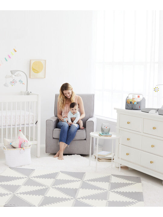 Skip Hop light up Diaper Caddy - Grey