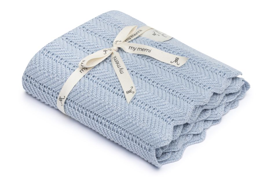 My Memi Bamboo Blanket 80x100 Feather- Kod kreskowy