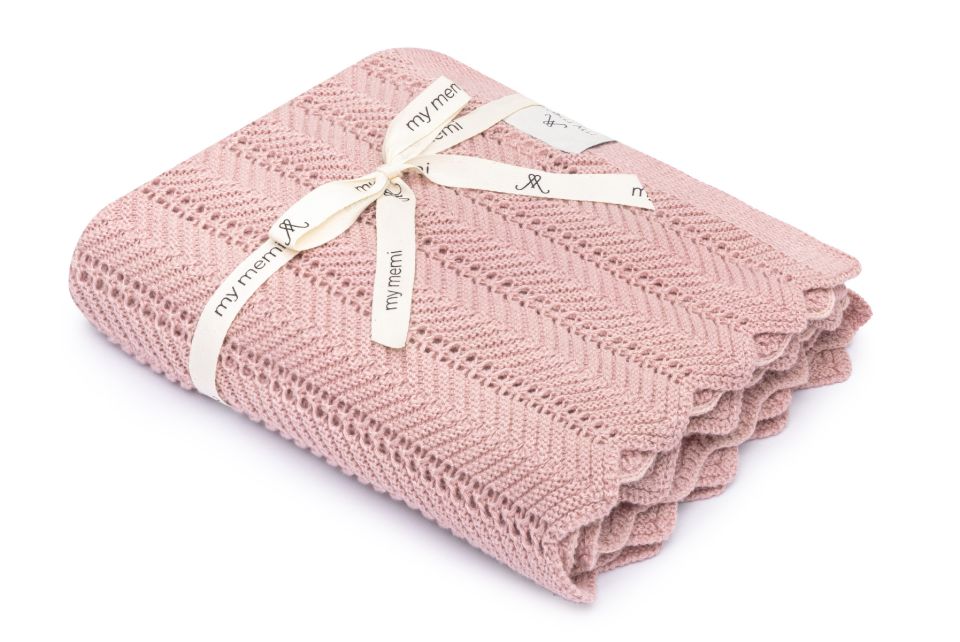My Memi Bamboo Blanket 80x100 Feather- Kod kreskowy