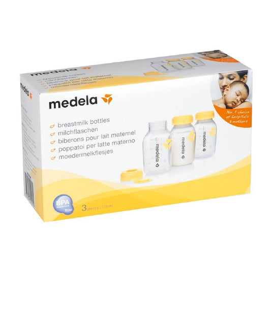 Medela Breastmilk Storage Bottles 150 ml (3 Pcs)