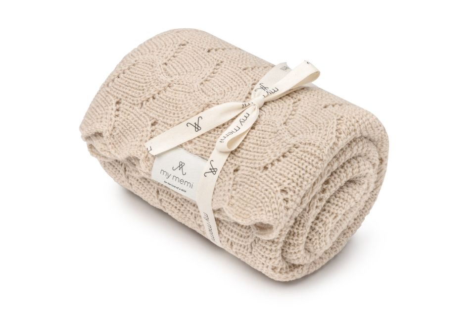 My Memi 100% merino wool swaddle - premium collection Otulacz ze