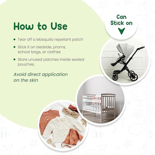 Mother Sparsh Mosquito Repellent Patches 24's