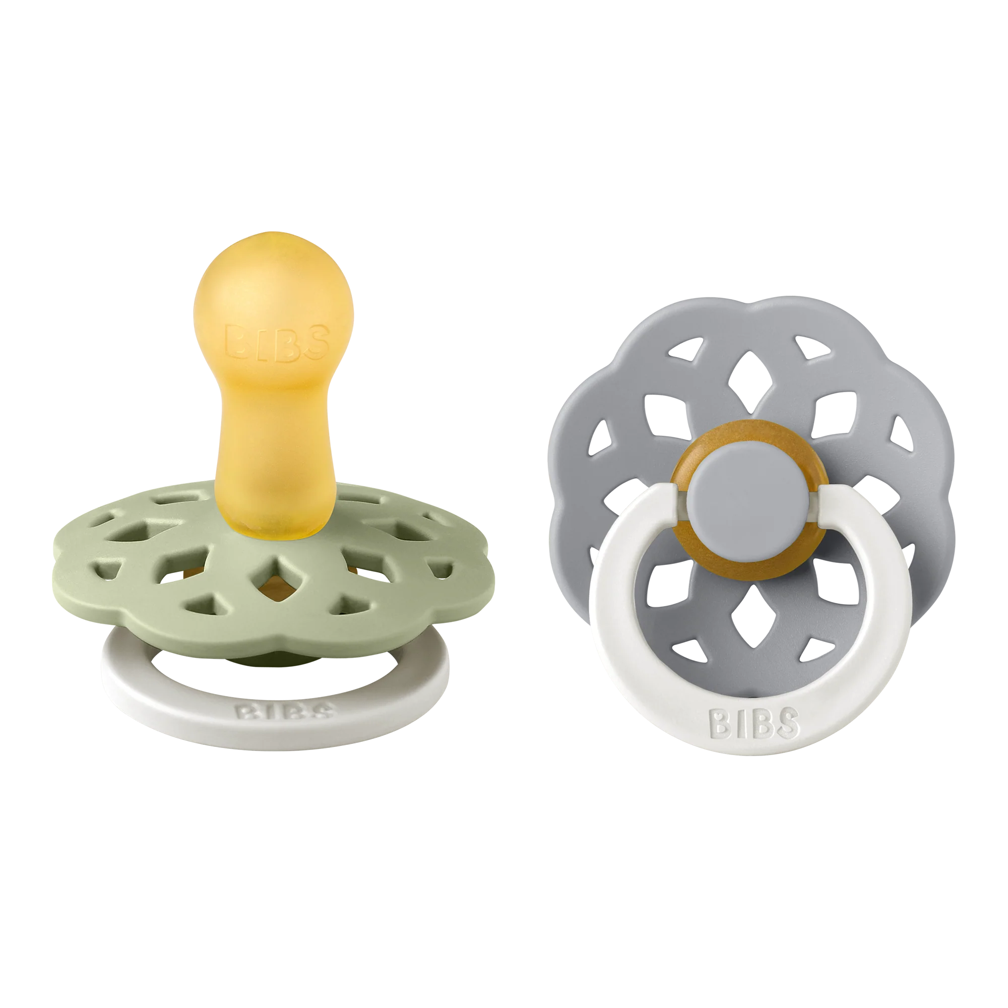 BIBS Boheme 2 PACK Latex Sage GLOW/Cloud GLOW