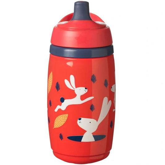 Tommee Tippee Insulated Sportee Water Bottle Leak&Shake-Proof , 266ml│12m+