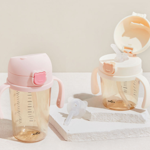 Spectra Baby Bebe Bear Straw cup - 250ml