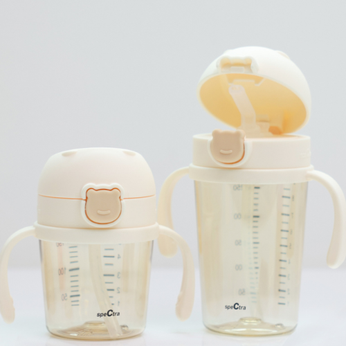 Spectra Baby Bebe Bear Straw cup - 250ml