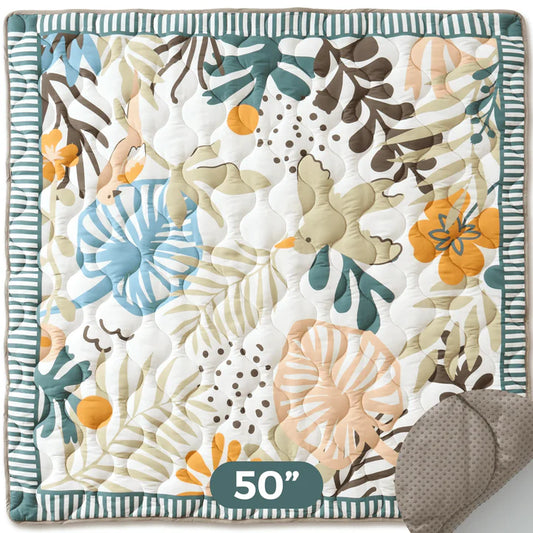 Momcozy Baby Portable Playmat Green Forest