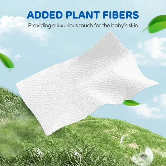 Aiwibi Gentle Soft Sensitive Care Wipes Natural Tea Tree Oil 80's - Pack of 3