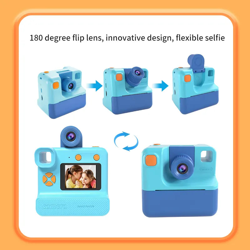 Picocici Kids Print Camera Toys WS- C03