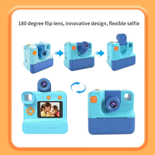 Picocici Kids Print Camera Toys WS- C03
