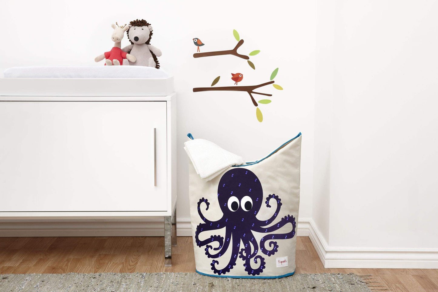 3Sprouts Laundry Hamper OCTOPUS