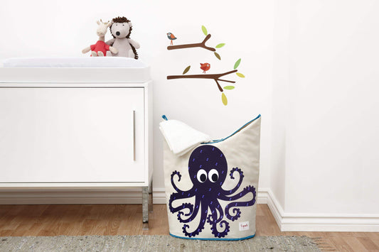 3Sprouts Laundry Hamper OCTOPUS