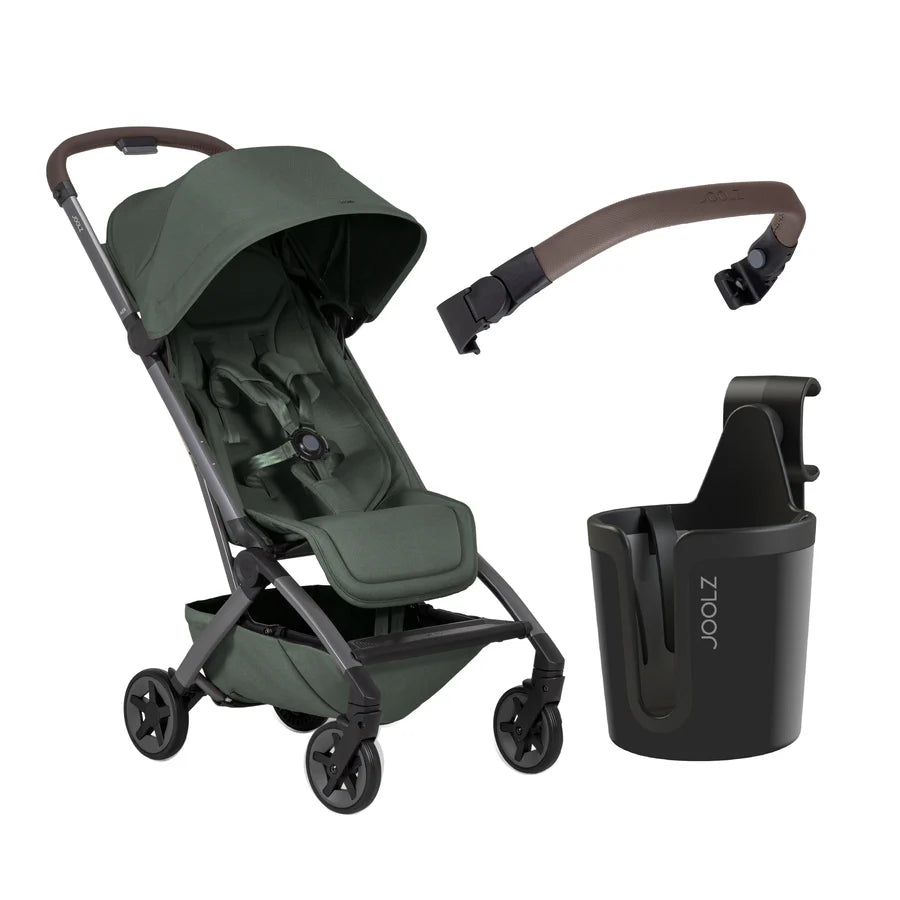 Joolz Aer² Compact & Lightweight Baby Stroller with Bumper Bar & Cup Holder