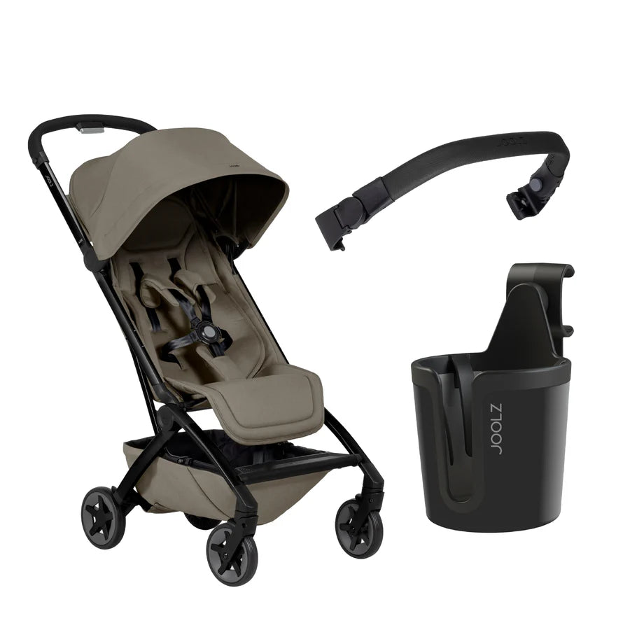 Joolz Aer² Compact & Lightweight Baby Stroller with Bumper Bar & Cup Holder