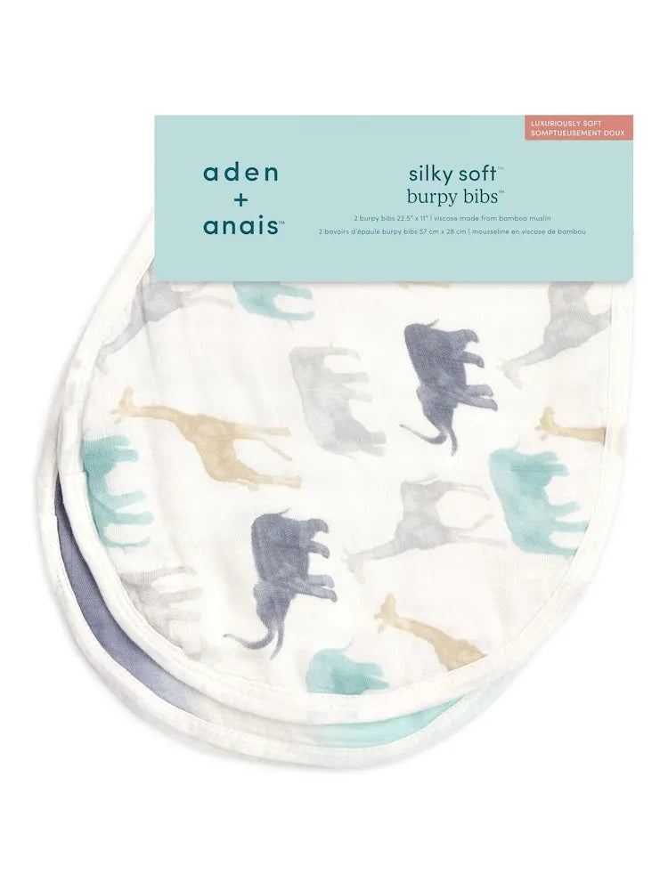 Aden + Anais Silky Soft Burpy Bib - Expedition (Pack of 2)