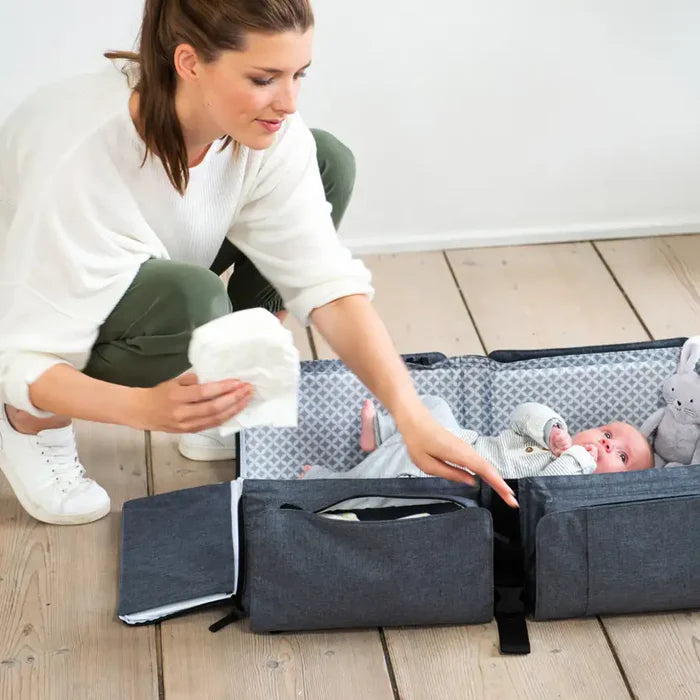Doomoo Basics Baby Travel Grey
