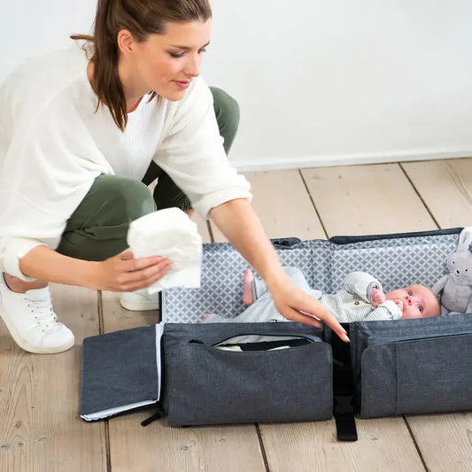 Doomoo Basics Baby Travel Grey
