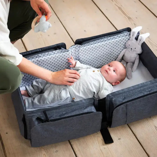 Doomoo Basics Baby Travel Grey