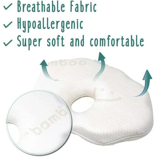 Baby works Cloud 9™ Head Support Pillow With Bamboo Cover