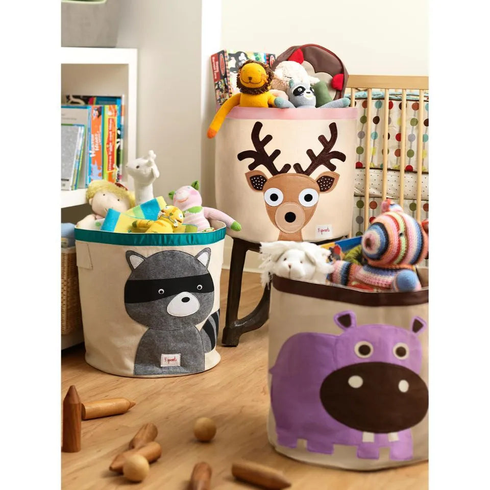 3Sprouts Storage Bin RACCOON