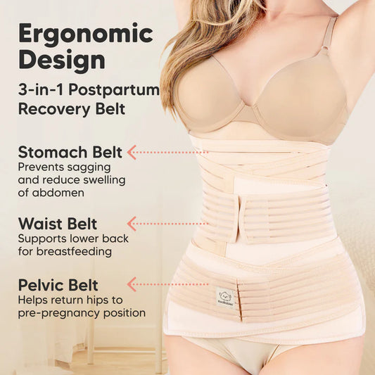 KeaBabies 3-in-1 REVIVE Postpartum Belt