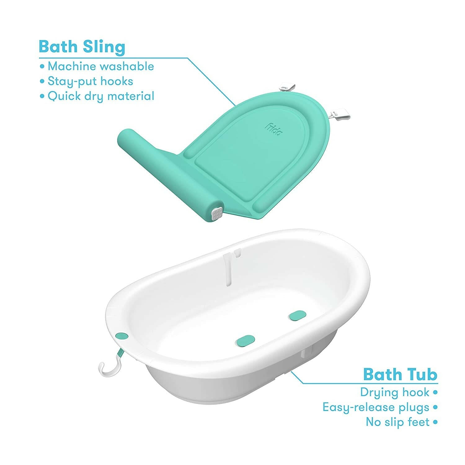 Frida Baby Bath Tub 4 in 1 Grow-with-Me