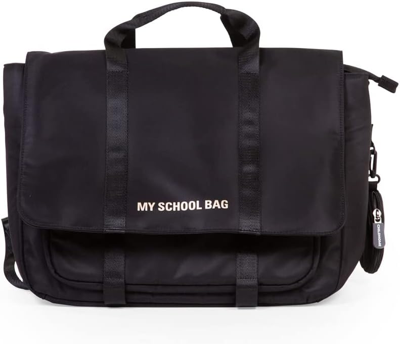 Childhome My School Bag Black Gold