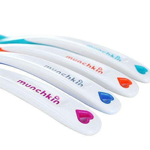 Munchkin 4pk WH Spoons-Plastic