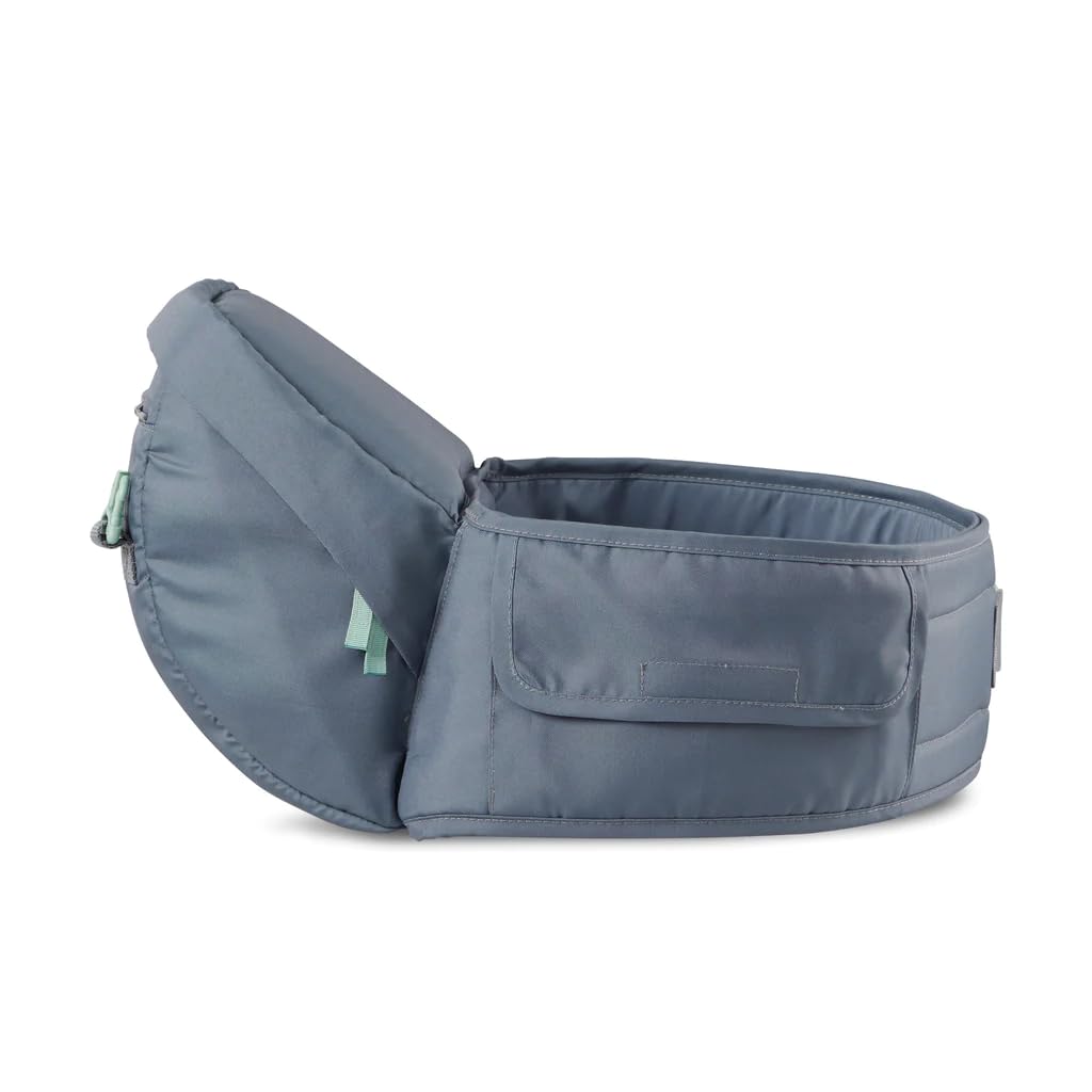 Infantino - Hip Rider Plus 5-in-1 Hip Seat Carrier - Grey