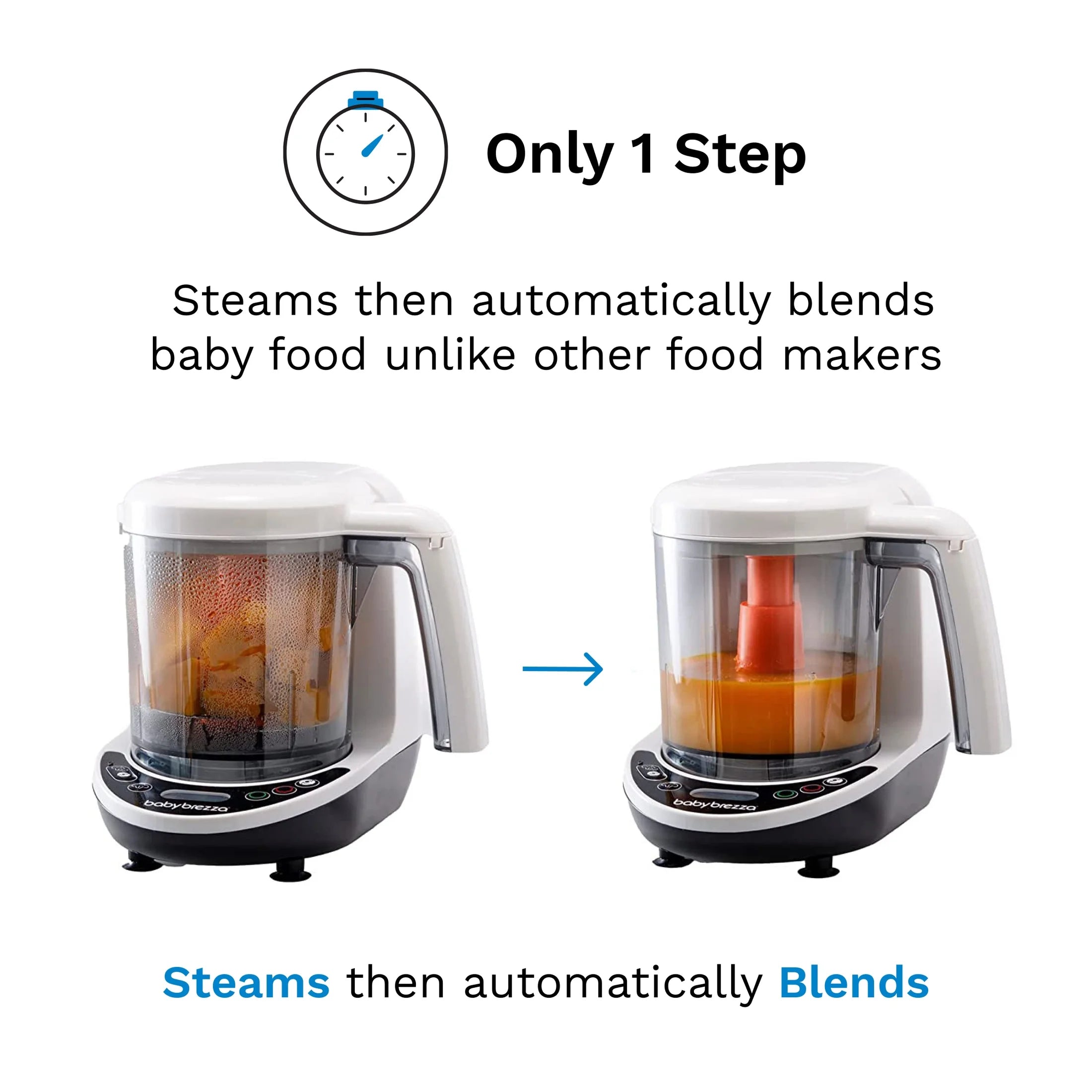Baby Brezza One Step Baby Food Maker Deluxe