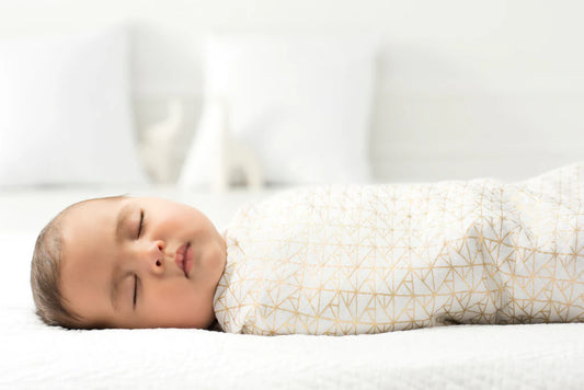 Aden + Anais  Classic Metallic 3 Pack Swaddles- Gold Deco