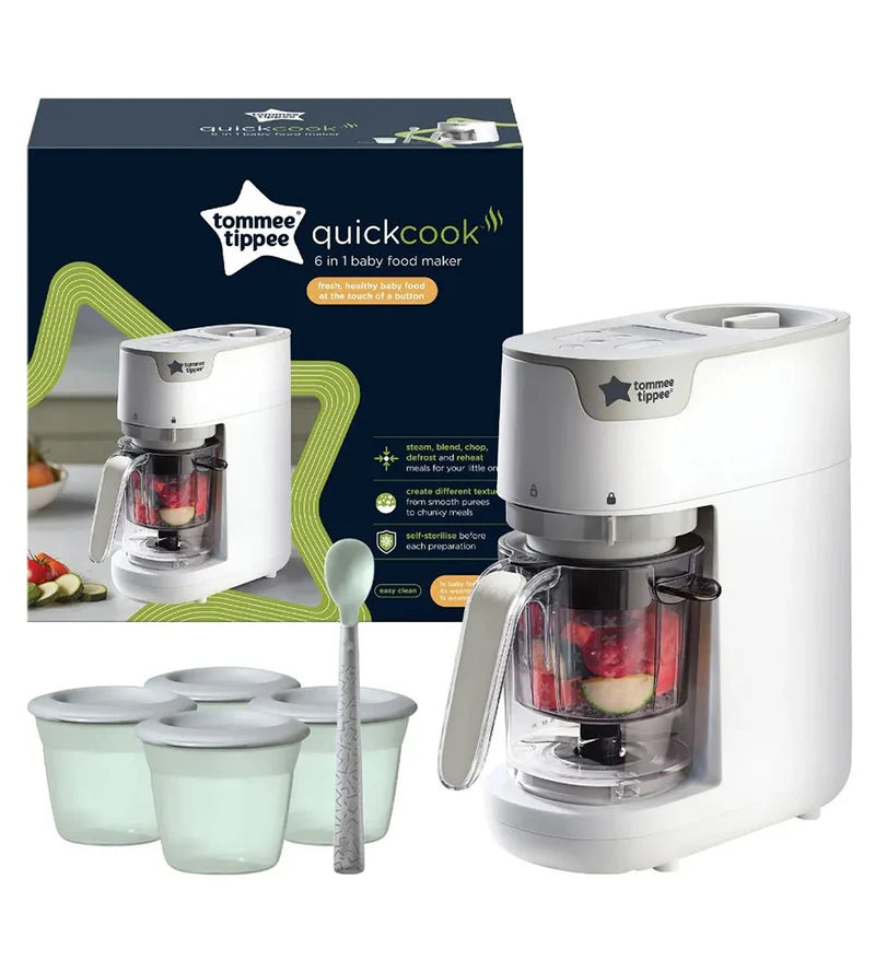 Tommee Tippee Quick Cook Baby Food Steamer Blender
