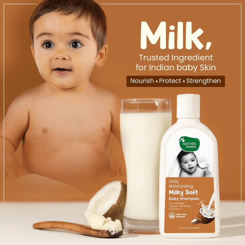 Mother Sparsh Baby Shampoo 200ml