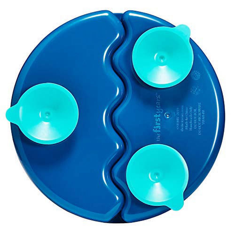 The First Years -Inside Scoop Suction Sectioned Plate 1Pk
