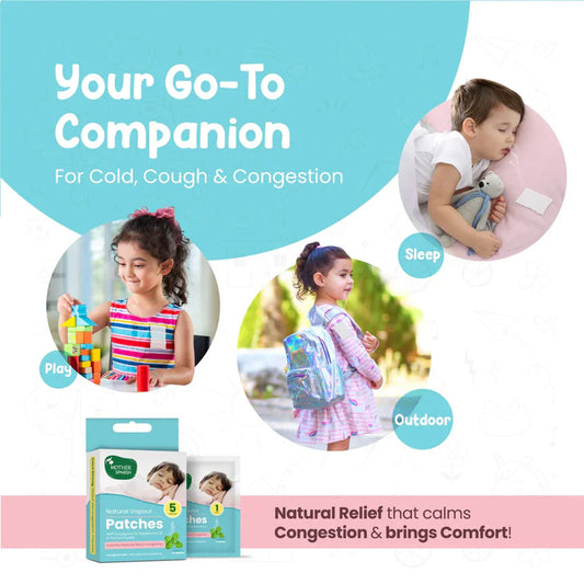 Mother Sparsh Natural Vapour Patches For Kids