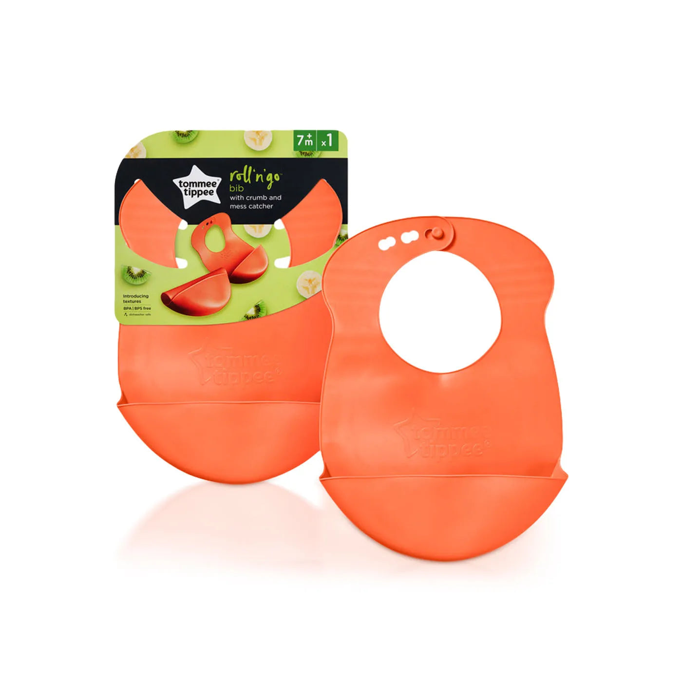 Tommee Tippee Roll and Go Bib (7 Months+)