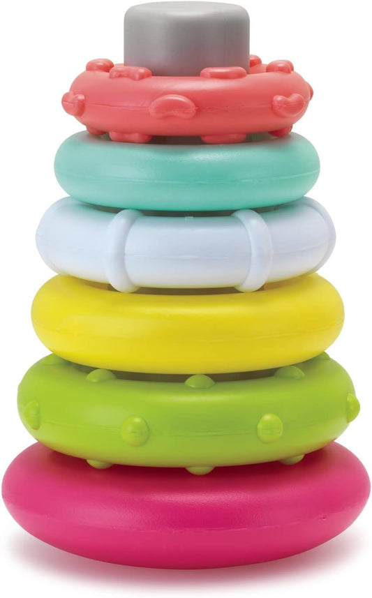 Infantino Rock N Rings - Pink | 6M+