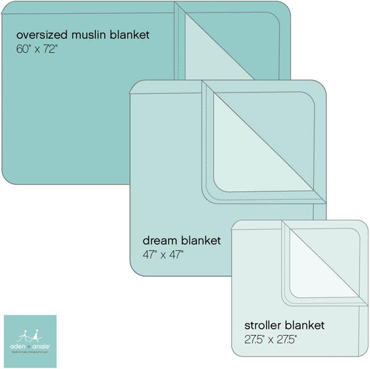 Aden + Anais Classic Dream Blanket Birdsong Noble Nest