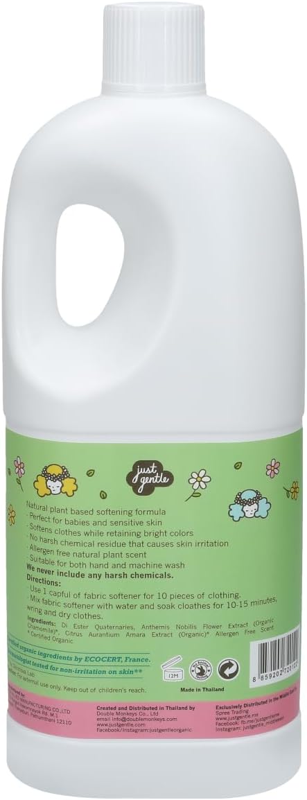 Just Gentle Fabric Softener 750ml