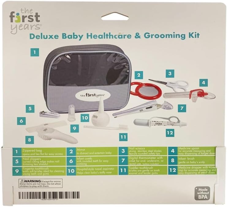The First Years -  Deluxe Healthcare & Grooming Kit