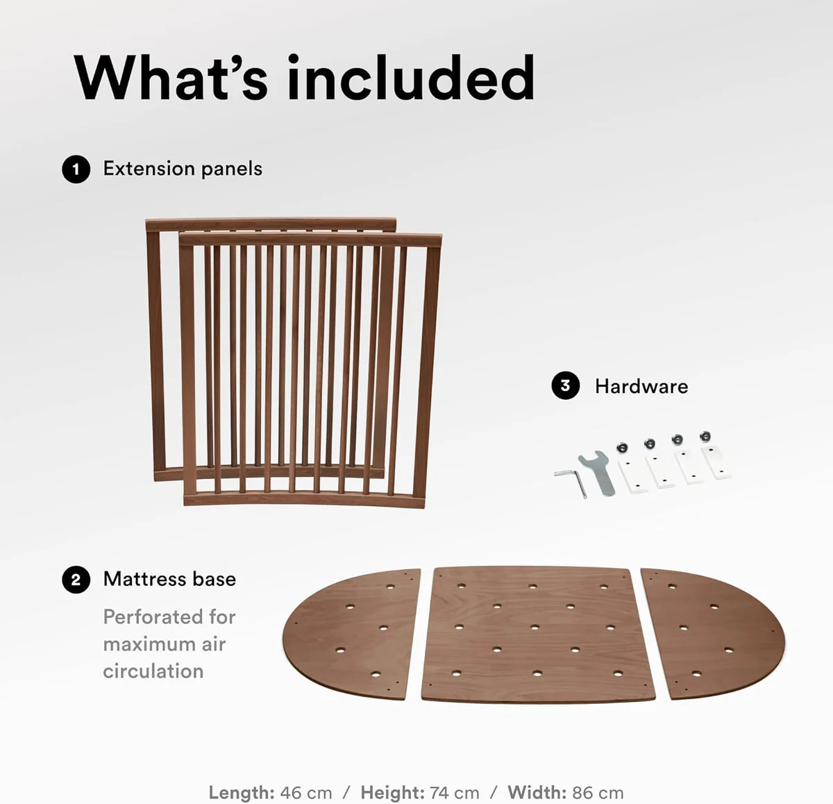 Stokke Sleepi Bed Extension V3 Warm Brown