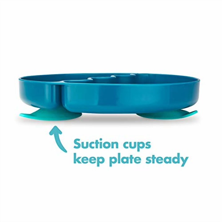 The First Years -Inside Scoop Suction Sectioned Plate 1Pk