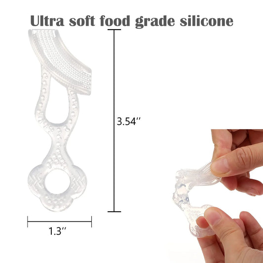 Haakaa Contoured Silicone Toothbrush